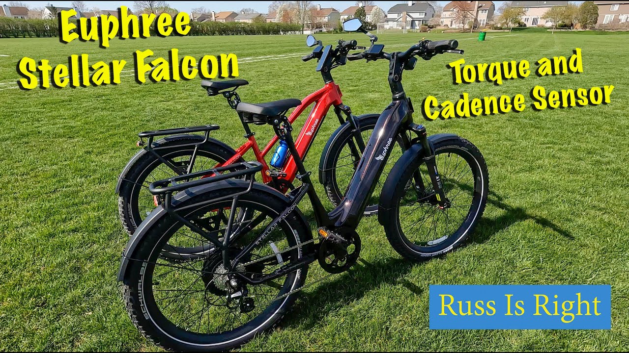 Euphree Stellar Falcon - Torque And Cadence Sensors In One Hybrid Ebike!