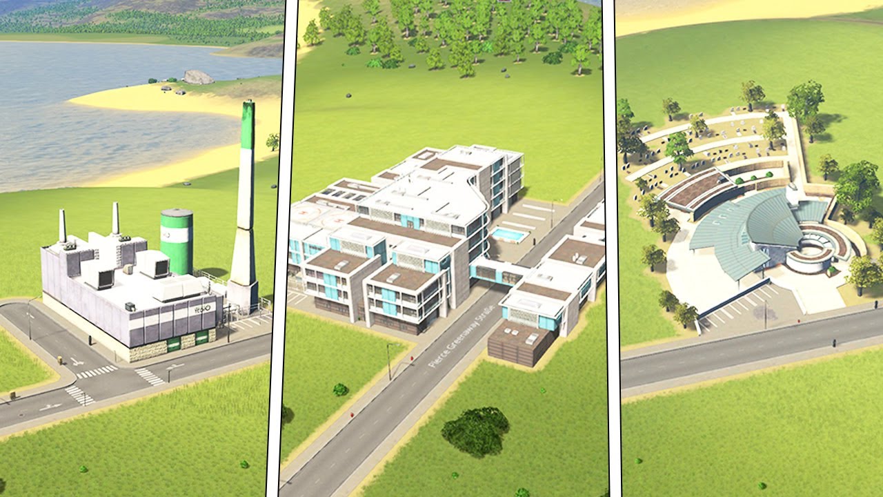 TOP 10 - Gebäude aus dem Cities Skylines Workshop