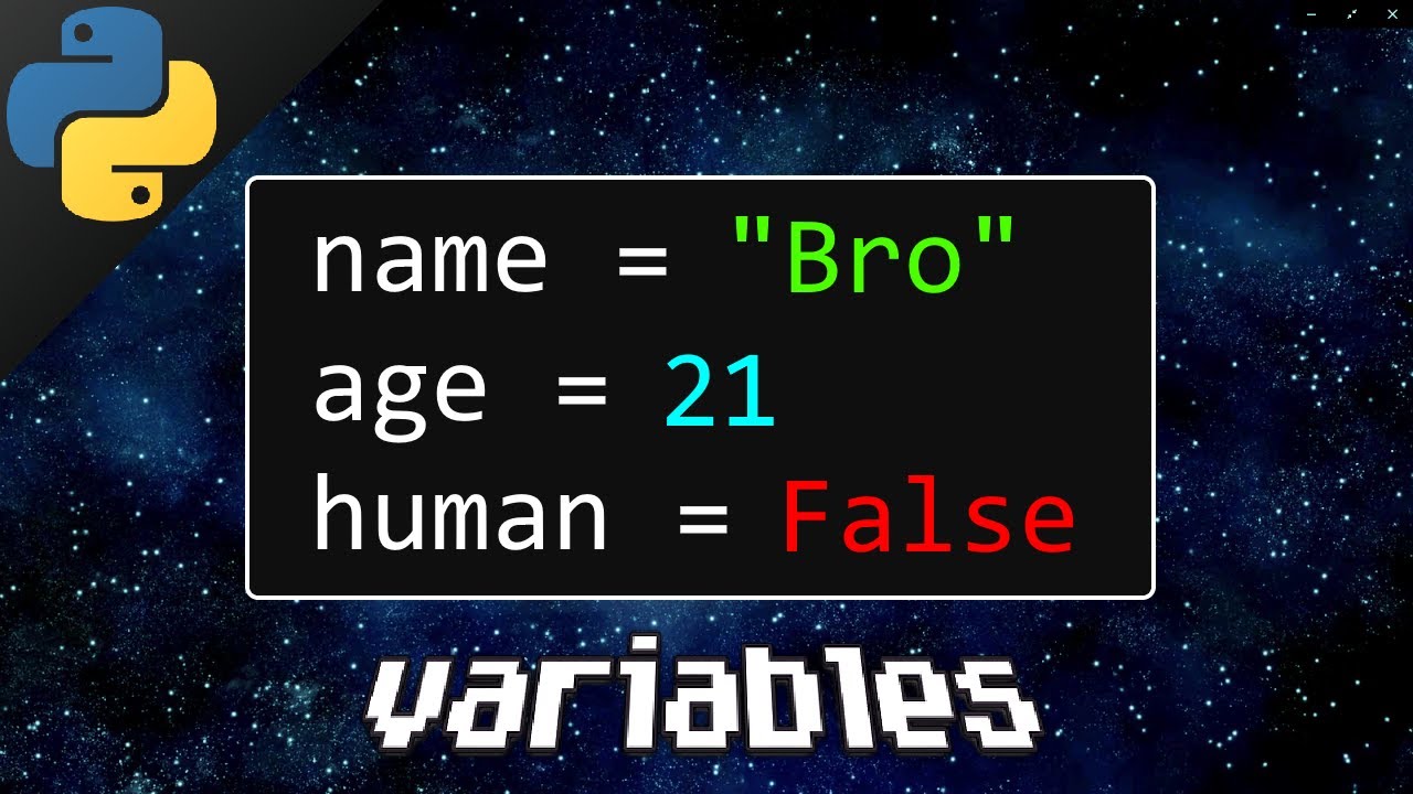 Python variables ✘