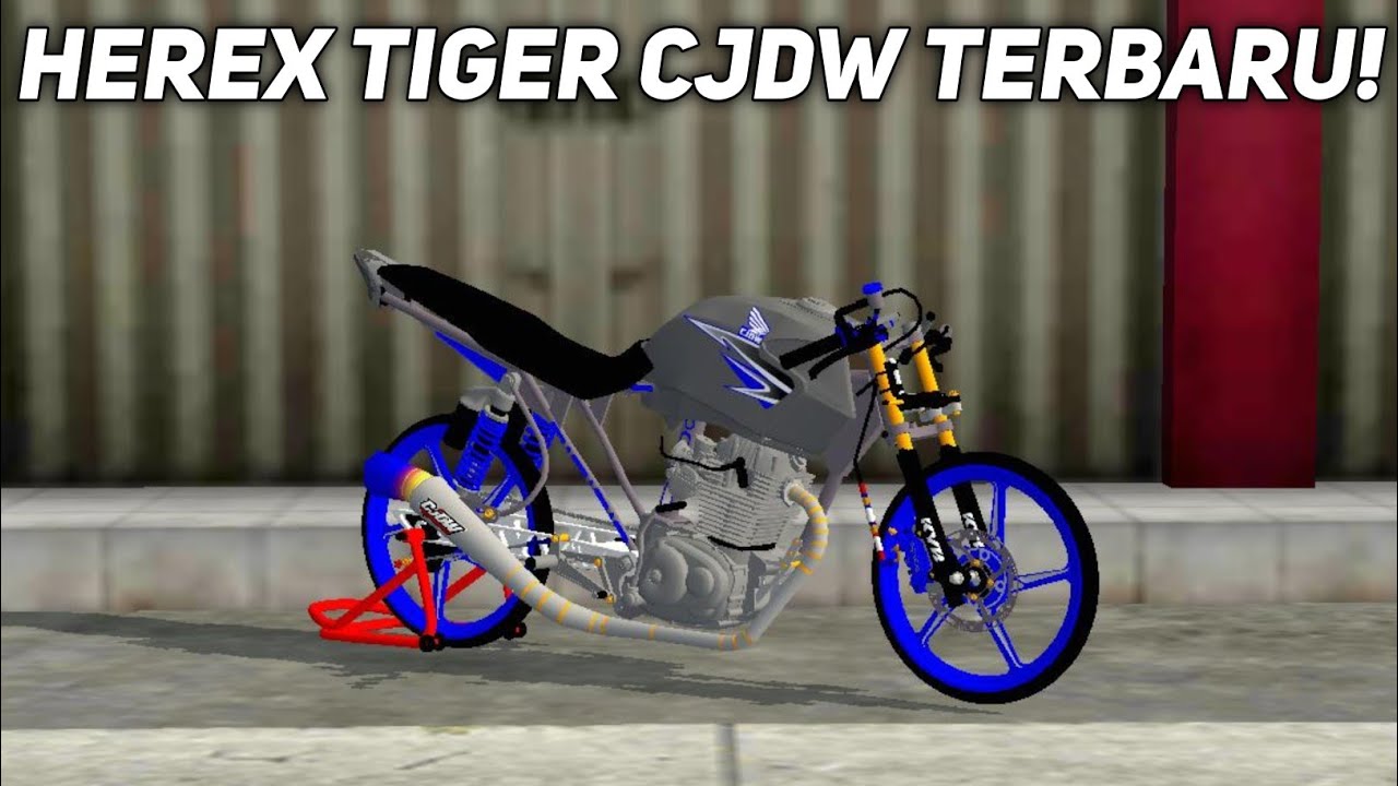 HONDA HEREX TIGER CJDW TERBARU !! MOD BUSSID HEREX