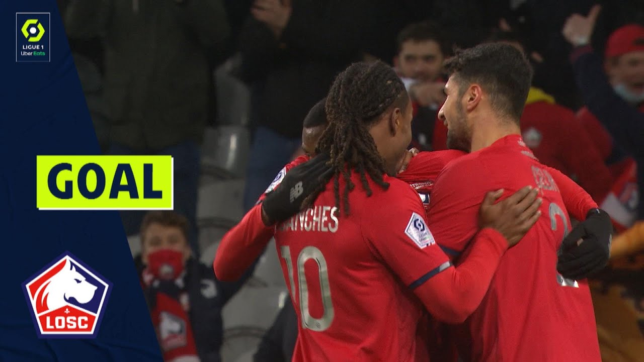 Goal Isaac LIHADJI (10' - LOSC) LOSC LILLE - FC LORIENT (3-1) 21/22