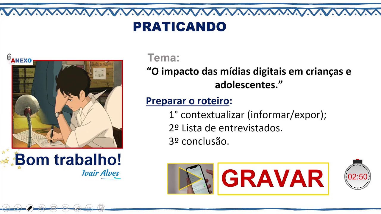 🔴 MANHÃ - LÍNGUA PORTUGUESA - 27.02.26 - 3ª Série - AULA 02
