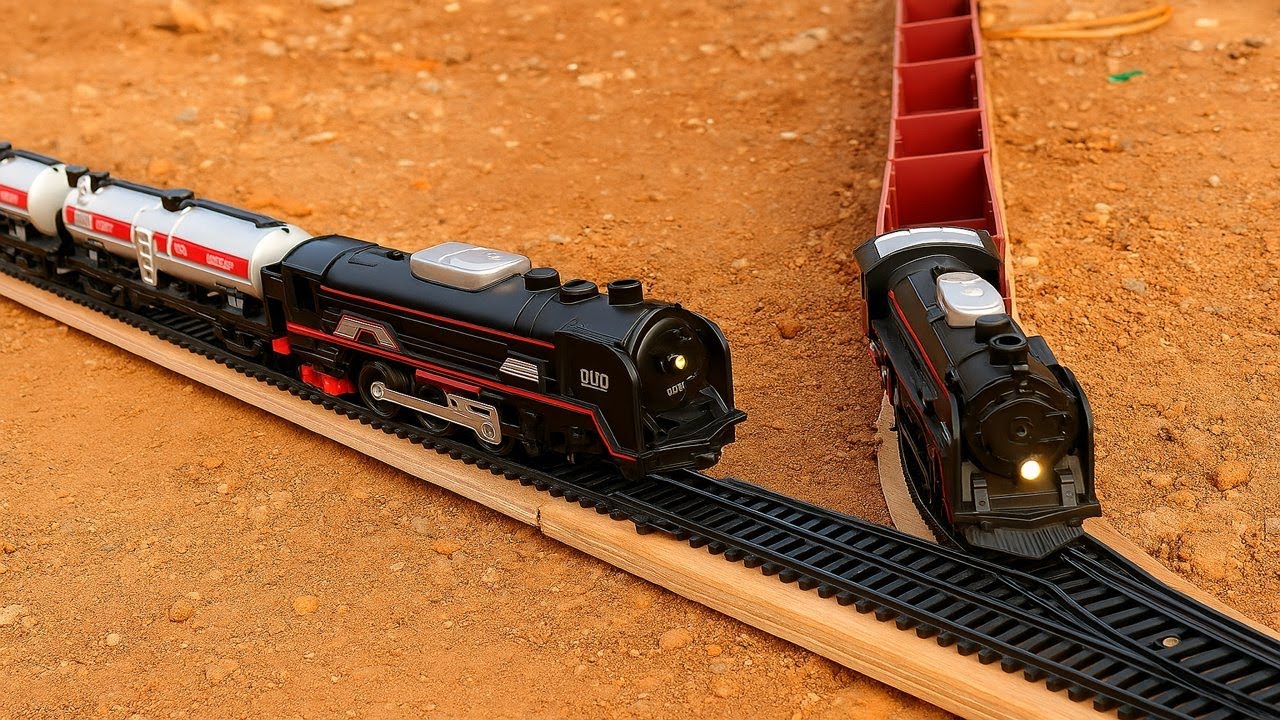 Railking Steam Locomotive Model in Action #0200