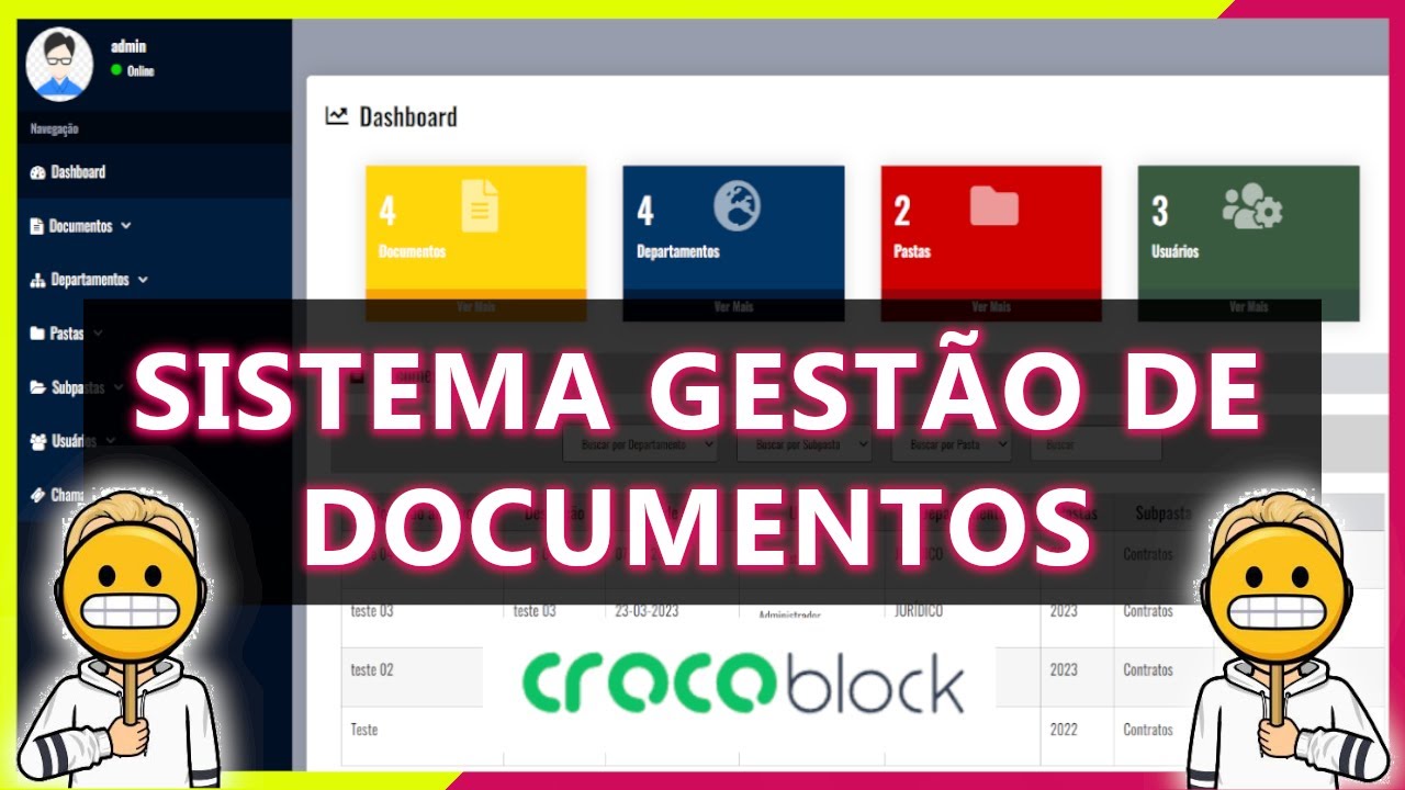 Sistema de gestão de documentos | Elementor pro + Crocoblock