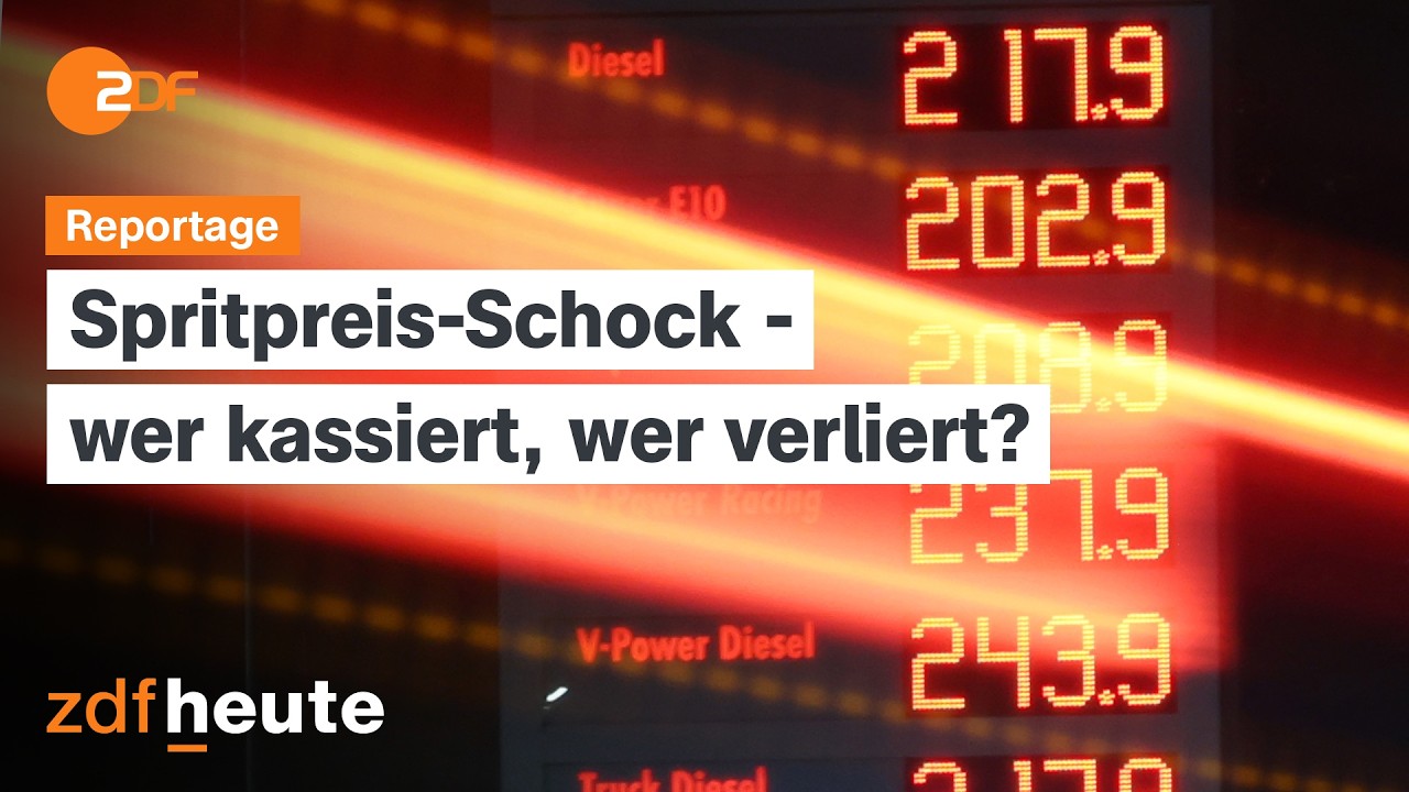 Wer treibt die Preise an der Zapfsäule? | ZDF Länderspiegel