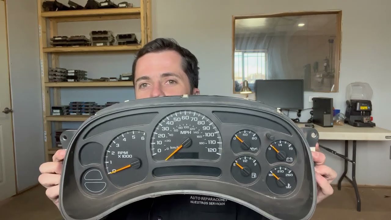 Cómo Reparar Cluster de Chevrolet Silverado 2003-2006
