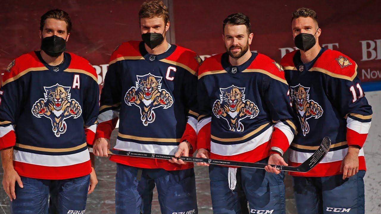 Florida Panthers and the NHL celebrate Keith Yandle's 1000th game