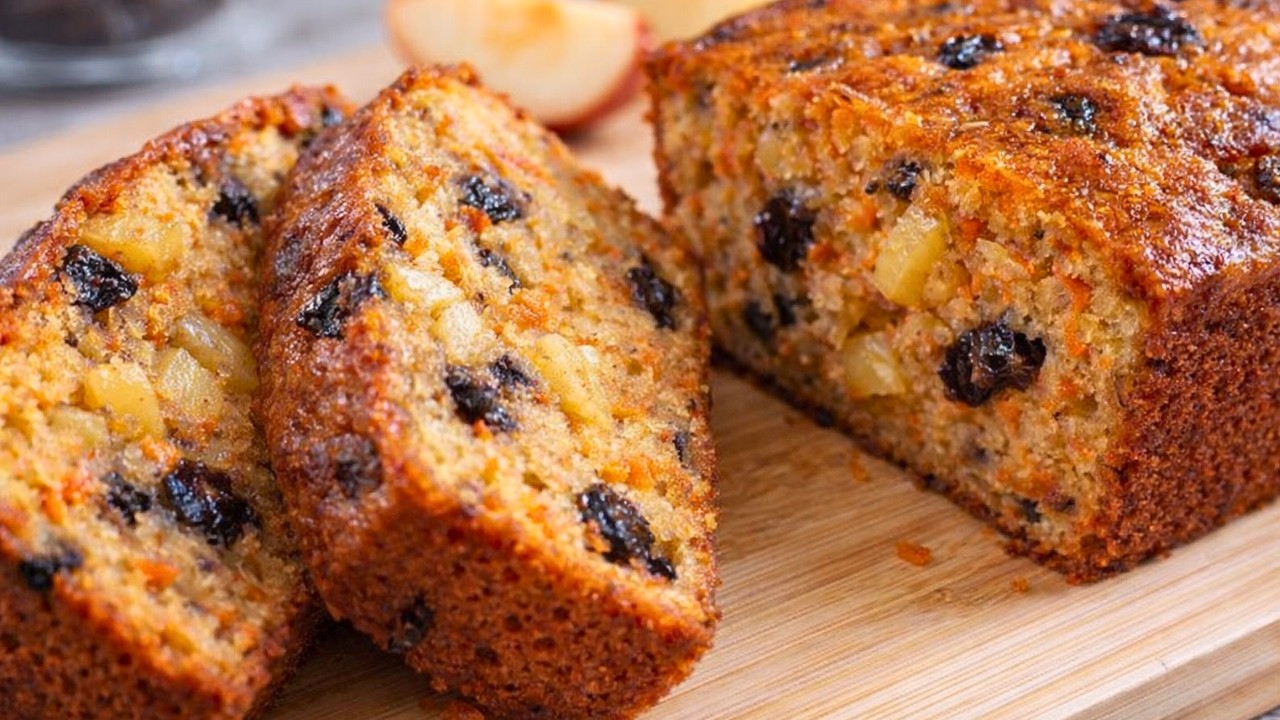 Kein Mehl und Zucker! Haferflocken, Apfel und Karotten! Mein Lieblings-Haferkuchen in 10 Minuten!