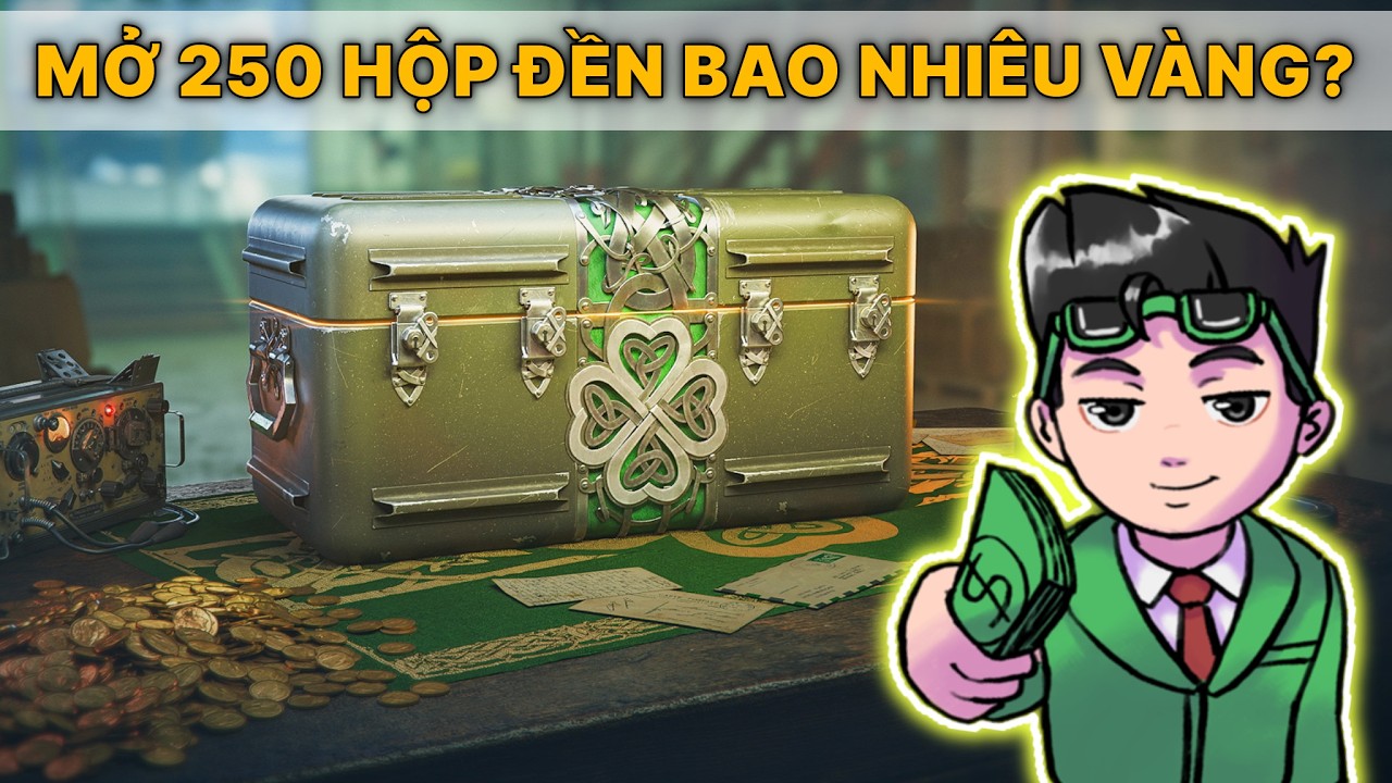 K9 mở 250 hộp may mắn kiếm vàng đền bù!