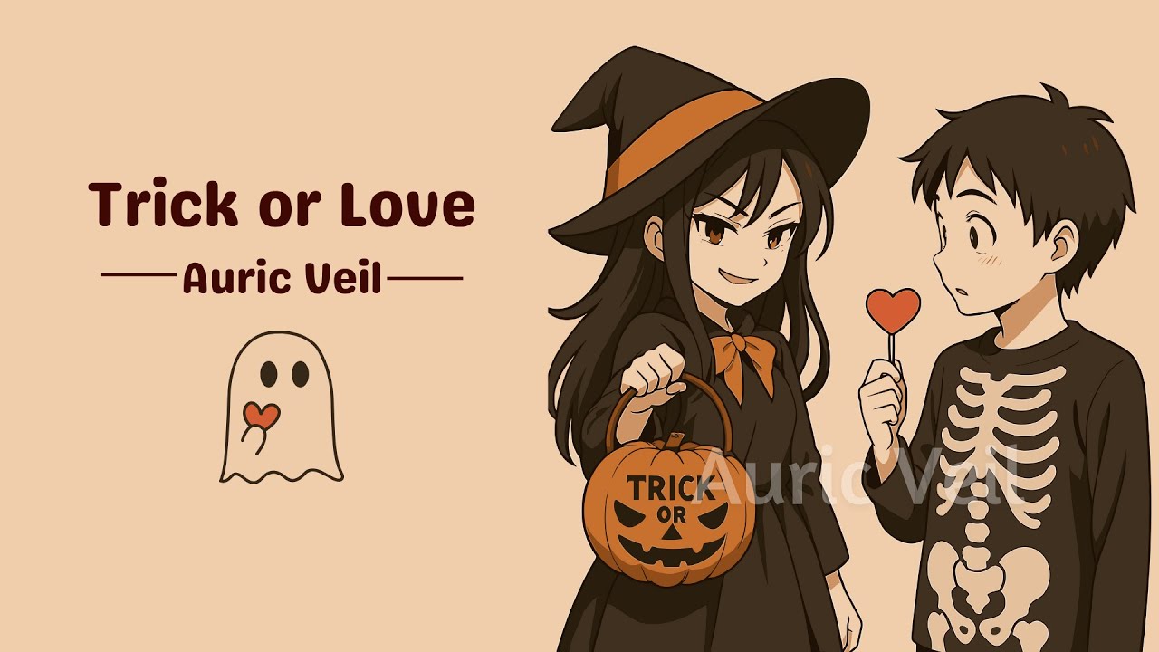 Trick or Love 🎃 | Auric Veil | Cute & Flirty Halloween Love Song | Funny Romantic Music