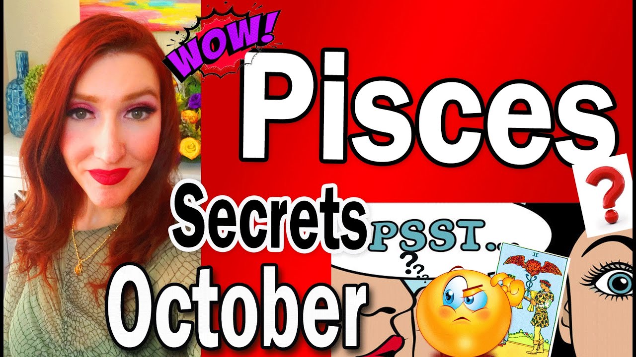 PISCES SHOCKINGLY ACCURATE! WHAT DO THEY SECRETLY WANT TO TELL YOU!! PISCES Tarot Reading OCTOBER