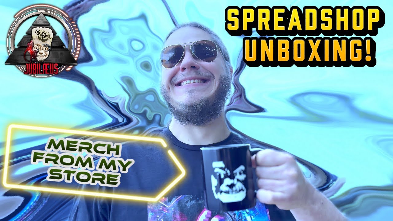 Spreadshop Unboxing – Custom Merch from My Store