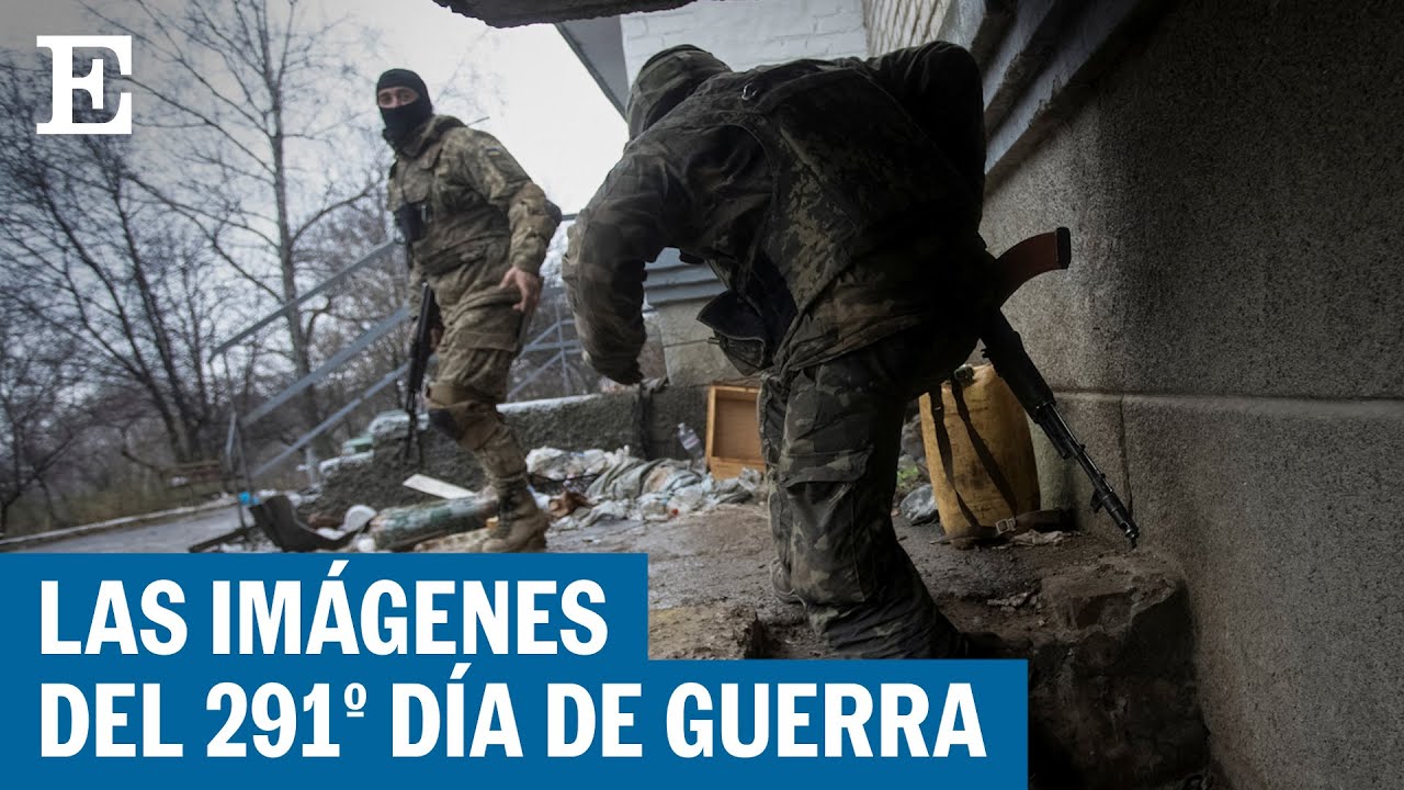 Los soldados ucranios rescatan civiles entre bombardeos en Bajmut | EL PA&Iacute;S