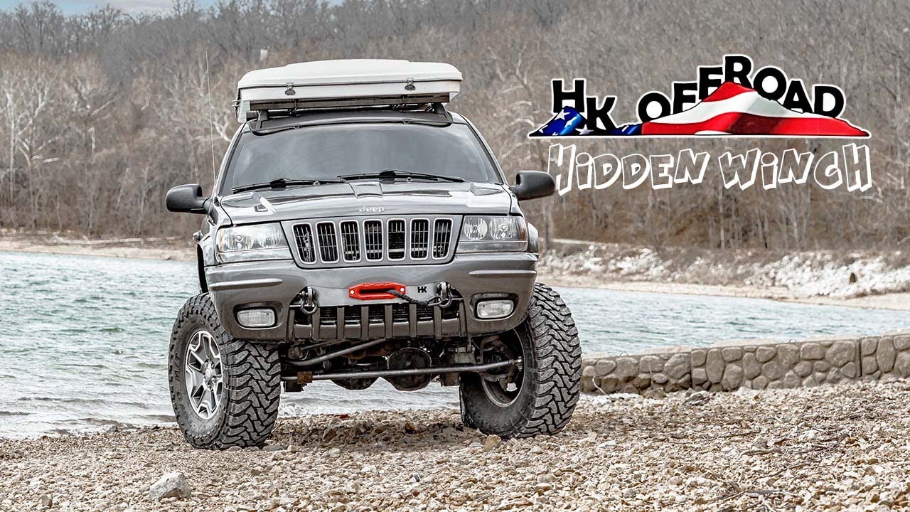 WJ Hidden Winch Bumper Install