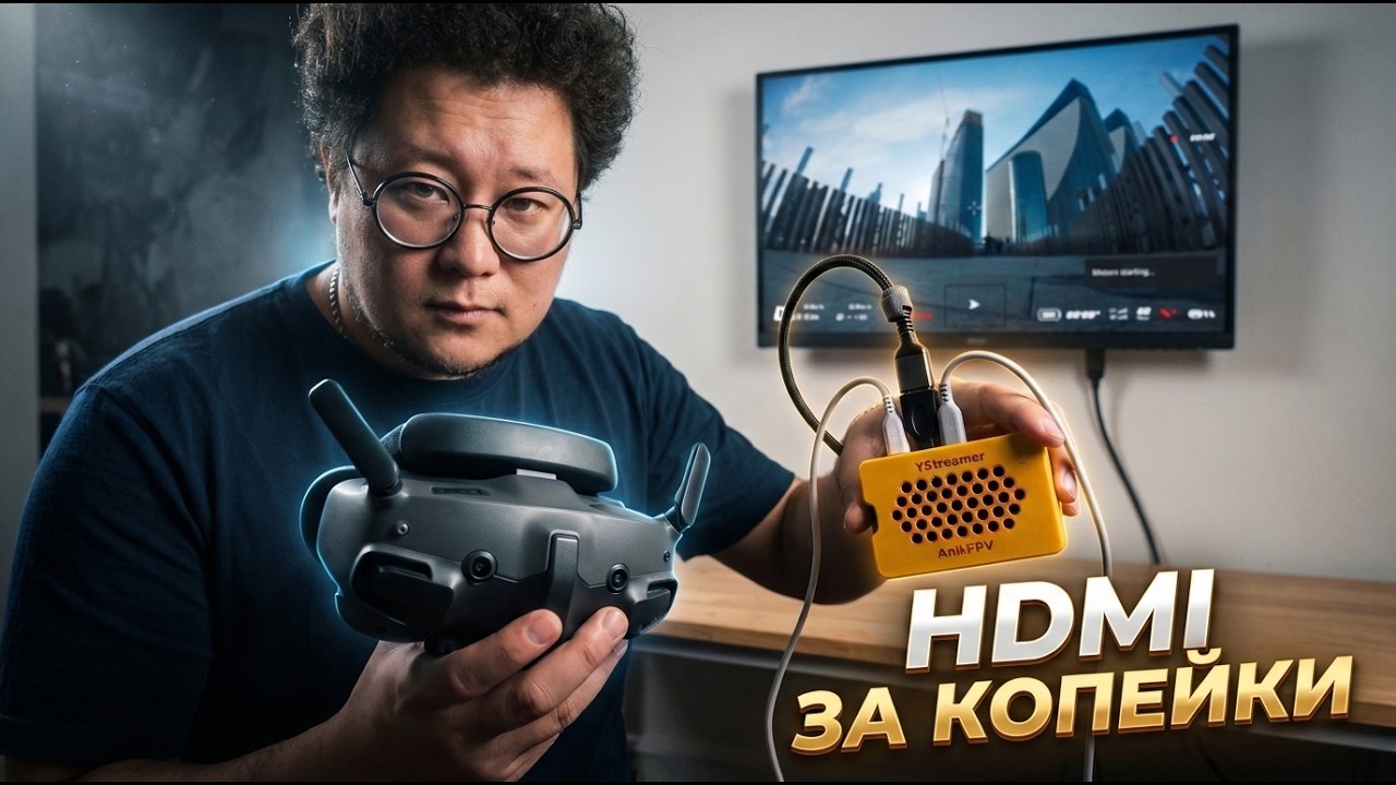 ☀ HDMI трансляция с DJI FPV. И не только! [YStreamer]