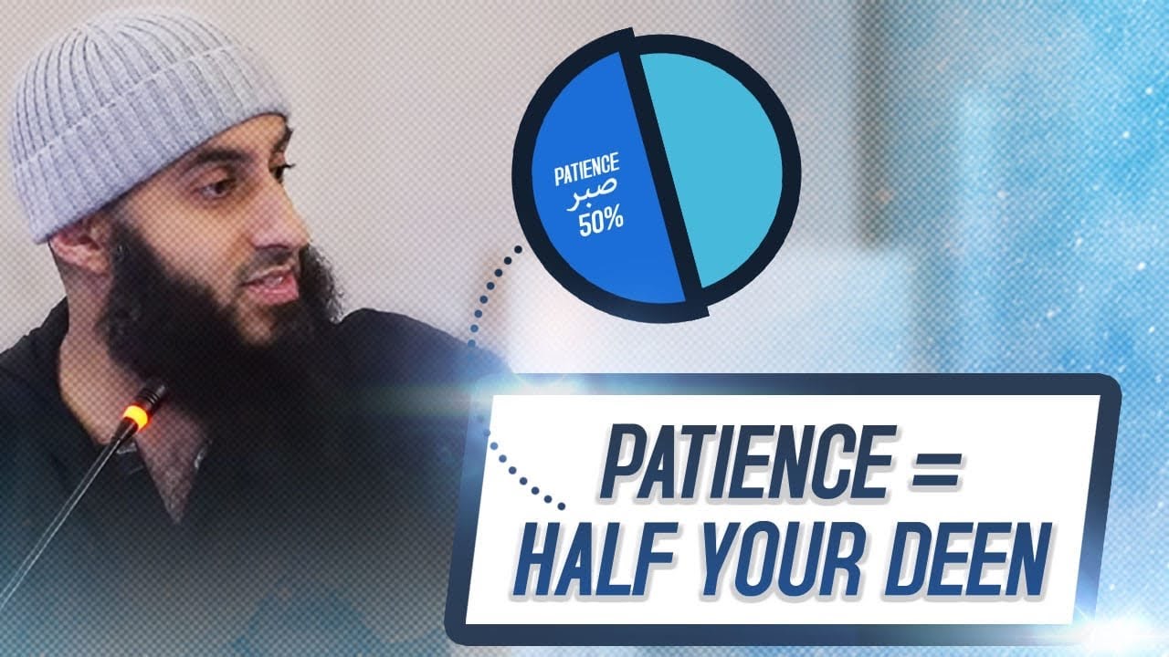 Patience Is Half Your Iman