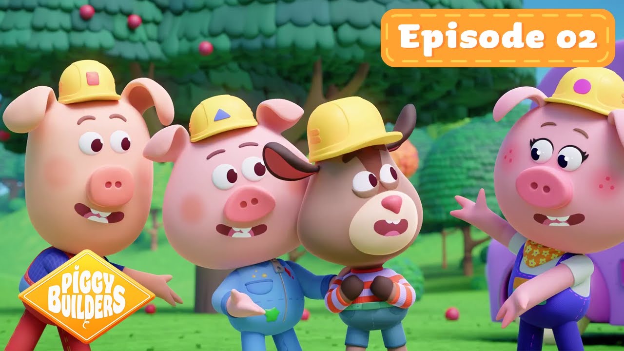 Piggy Builders Episode 02 -  Keen Keith | Chicky's Playhouse | Kids Cartoons Collection