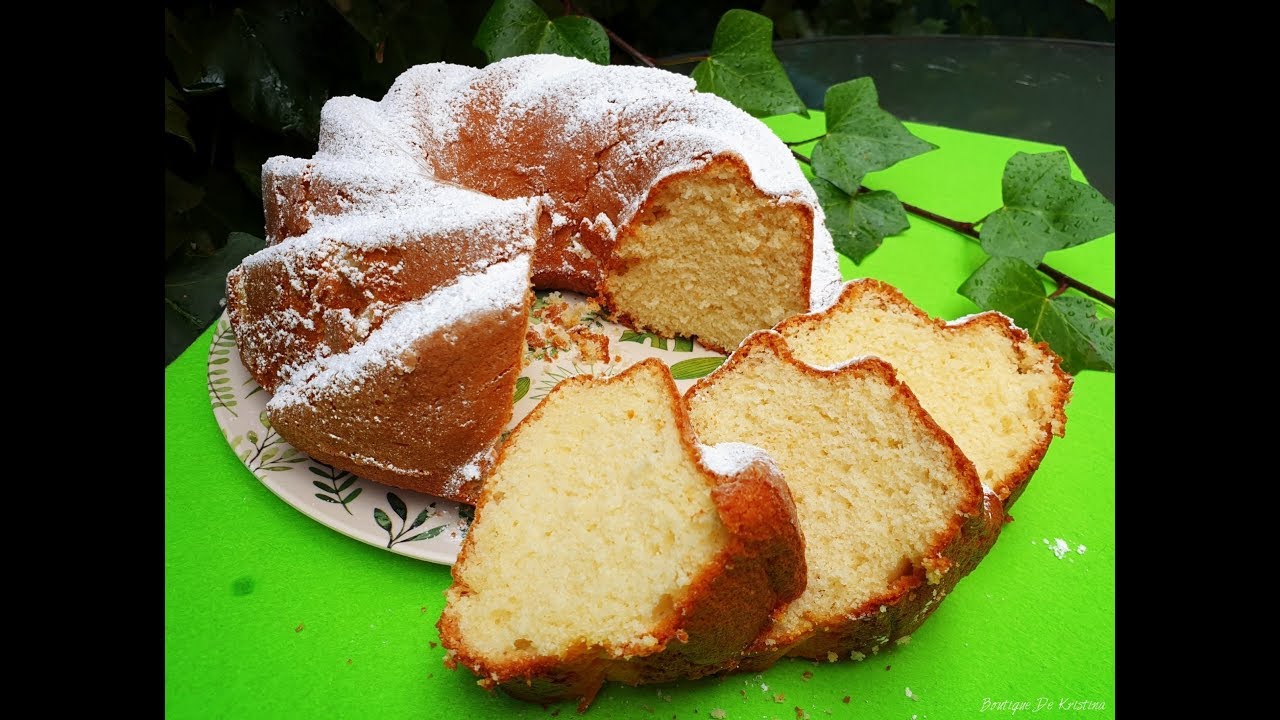 Испански кекс с кисело мляко