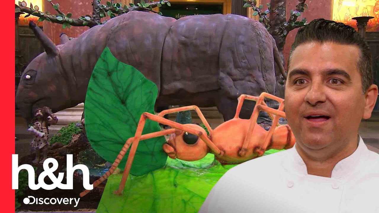 Asombrosas réplicas de animales hechas en pastel | Cake Boss | Discovery H&H