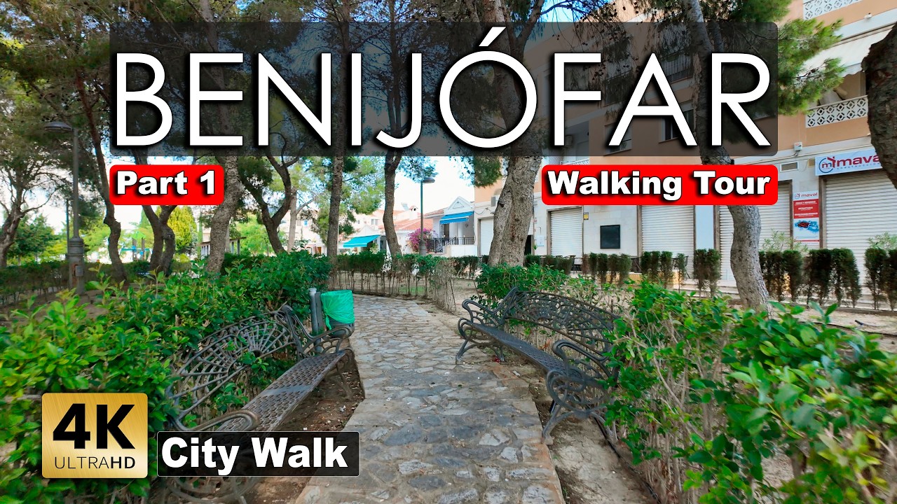 Benijófar - Costa Blanca, Spain | Walking Tour in Alicante Province [4K 60fps]