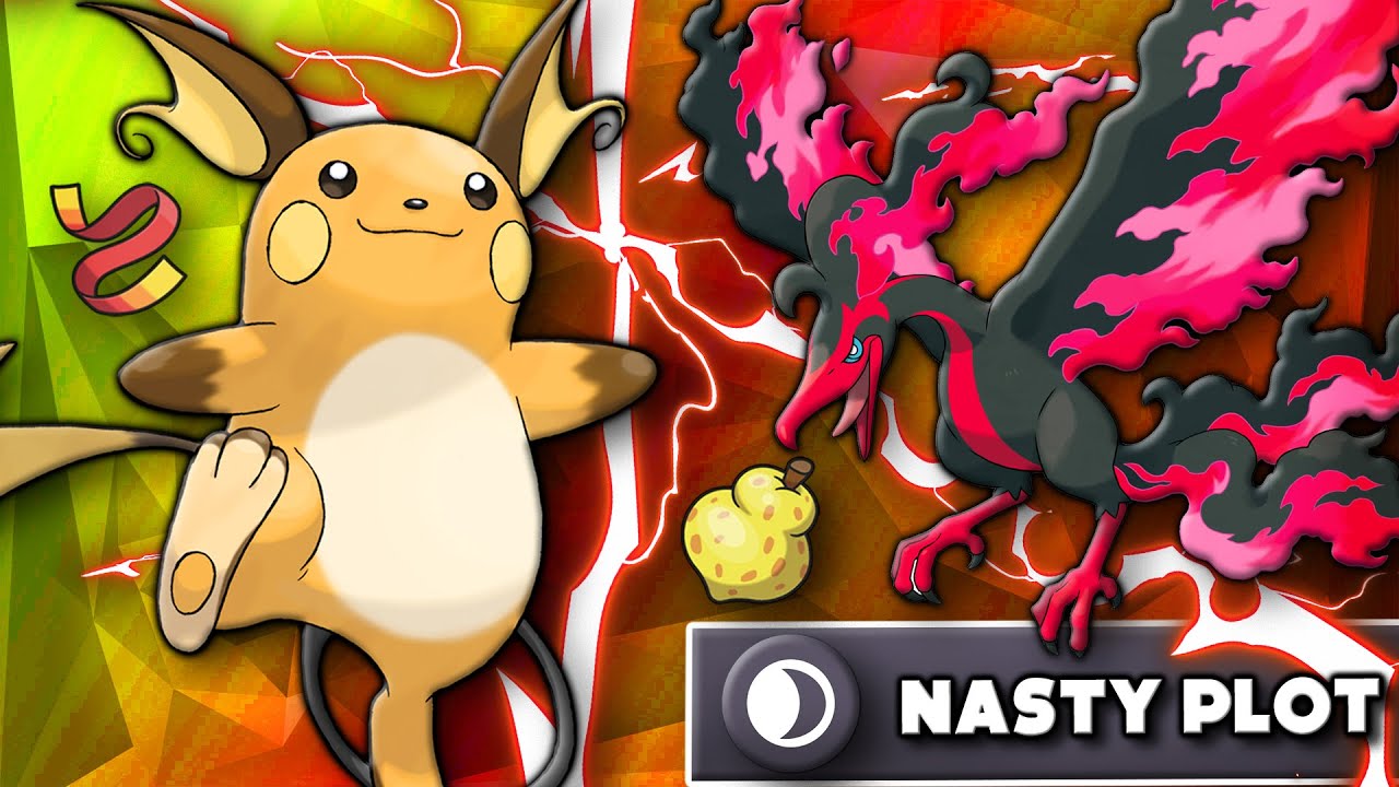 NASTY PLOT GALARIAN MOLTRES & RAICHU Are UNBEATABLE In Online Competitive Battles