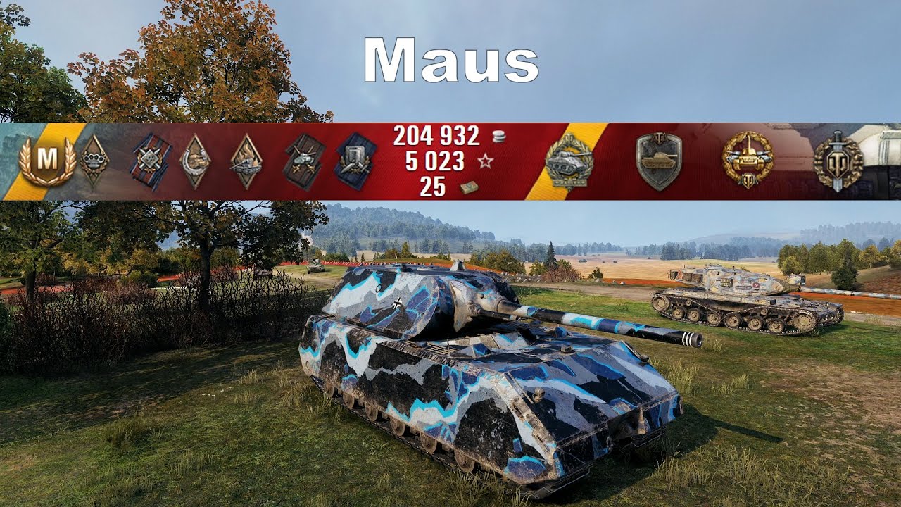 Maus - Siegfried line (Линия Зигфрида) (10,2k-Damage 9-Kills)