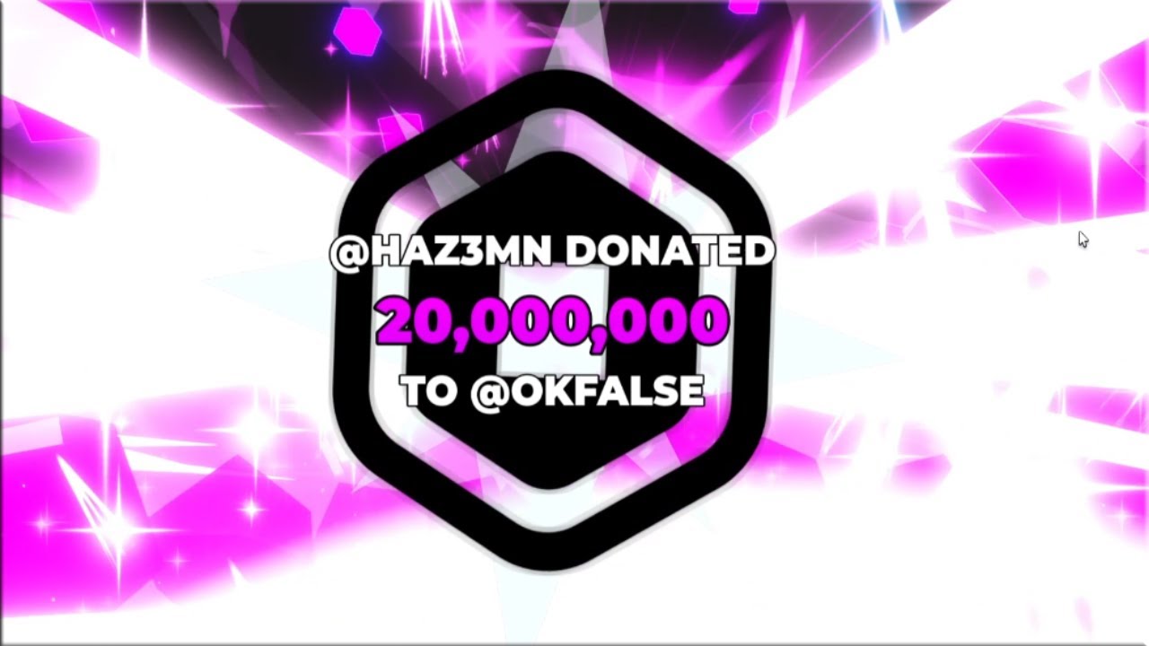Hazem Donates +40M Robux (Roblox Pls Donate)