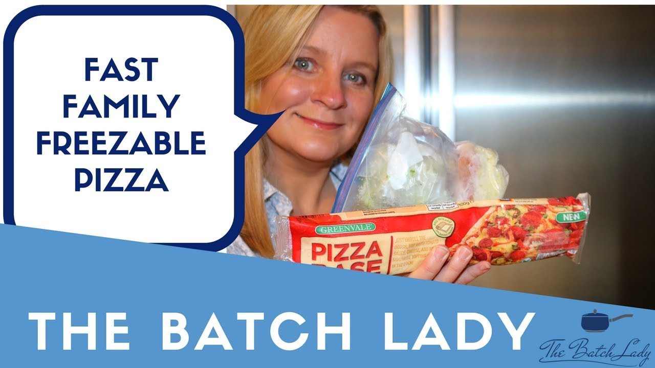 Fast Family Freezable Pizza