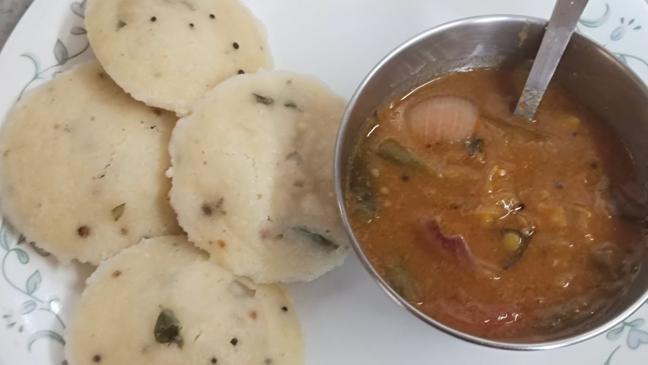 Suji diye idli sathe ache sambar recipe ❤️