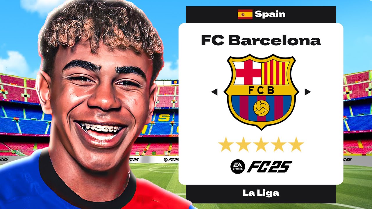 My First TAKEOVER on FC25 With Barca