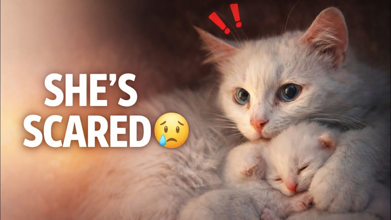 She Was Stuck Once — Now She’s Too Scared to Step Outside 💔🐱