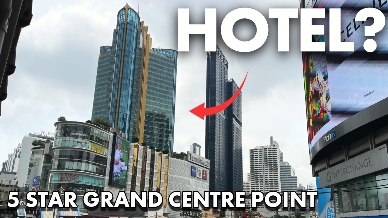 WHAT A LOCATION! 5 star Grande Centre Point Terminal 21 - Bangkok Luxury Hotel
