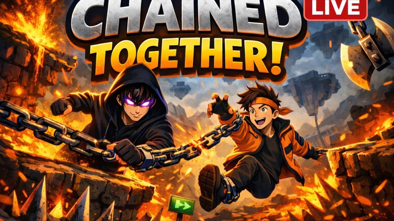 Chained Together LIVE ⛓️‍💥😱 | Breaking Monitor with @rgc2017​