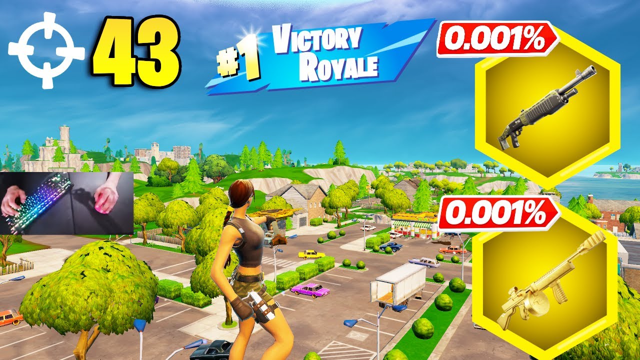 Fortnite Reload | 43 Elimination Solo Win Gameplay (Reload Chapter 7 Keyboard & Mouse Hand Cam)