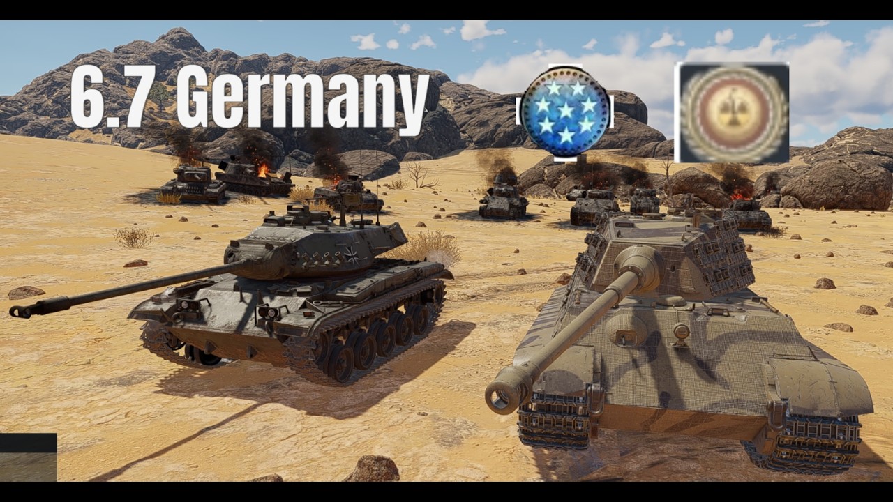 Germany definitely does not suffer. (War Thunder)