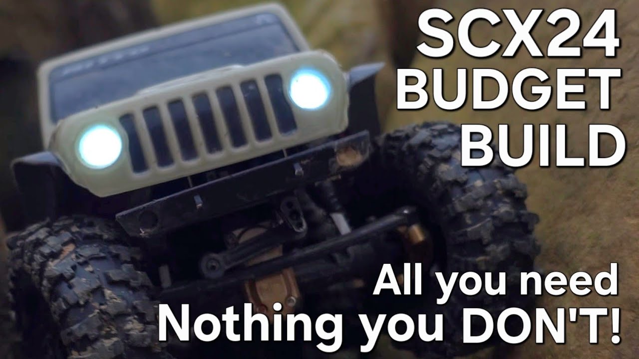 Axial scx24 Jeep Gladiator Budget Build. parts+free mods and adjustments for max performance.