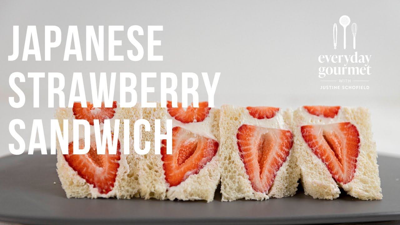 Japanese Strawberry Sandwich | EG12 Ep71