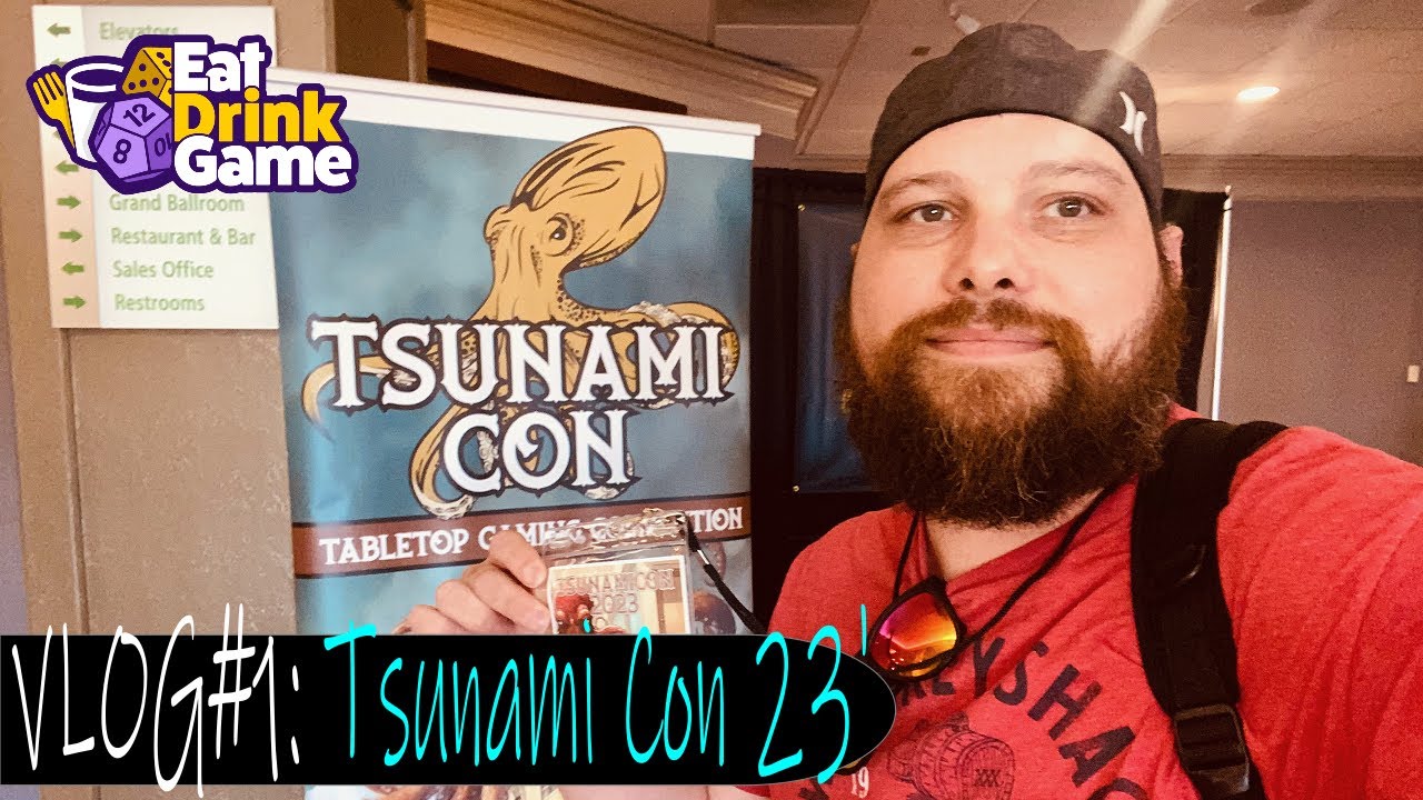 E.D.G VLOG#1: Tsunami Con - Wichita's Premiere Tabletop Gaming Convention - Oct. 2023