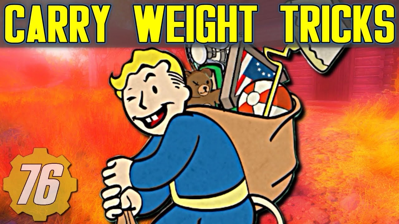 Dealing With Carry Weight & Stash Tricks Guide - Fallout 76 (1.01.1)