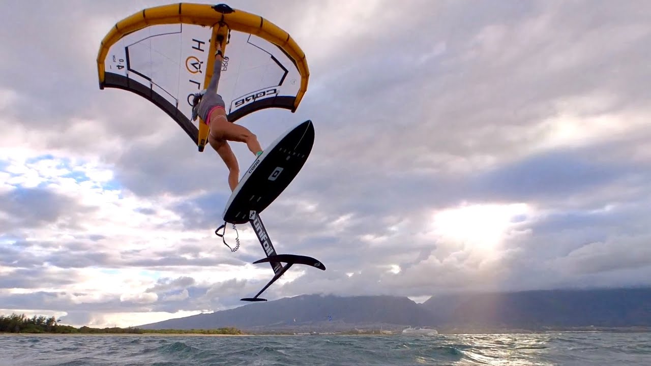 Rainbows and Halos winging session in Maui