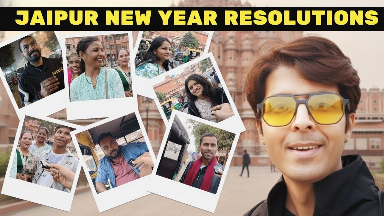 JAIPUR NEW YEAR RESOLUTION | Kya Chahiye Logon ko 2026 Mein