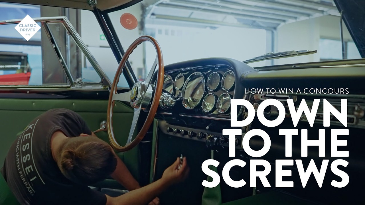 How a Ferrari Is Prepared to Win a Concours of Elegance