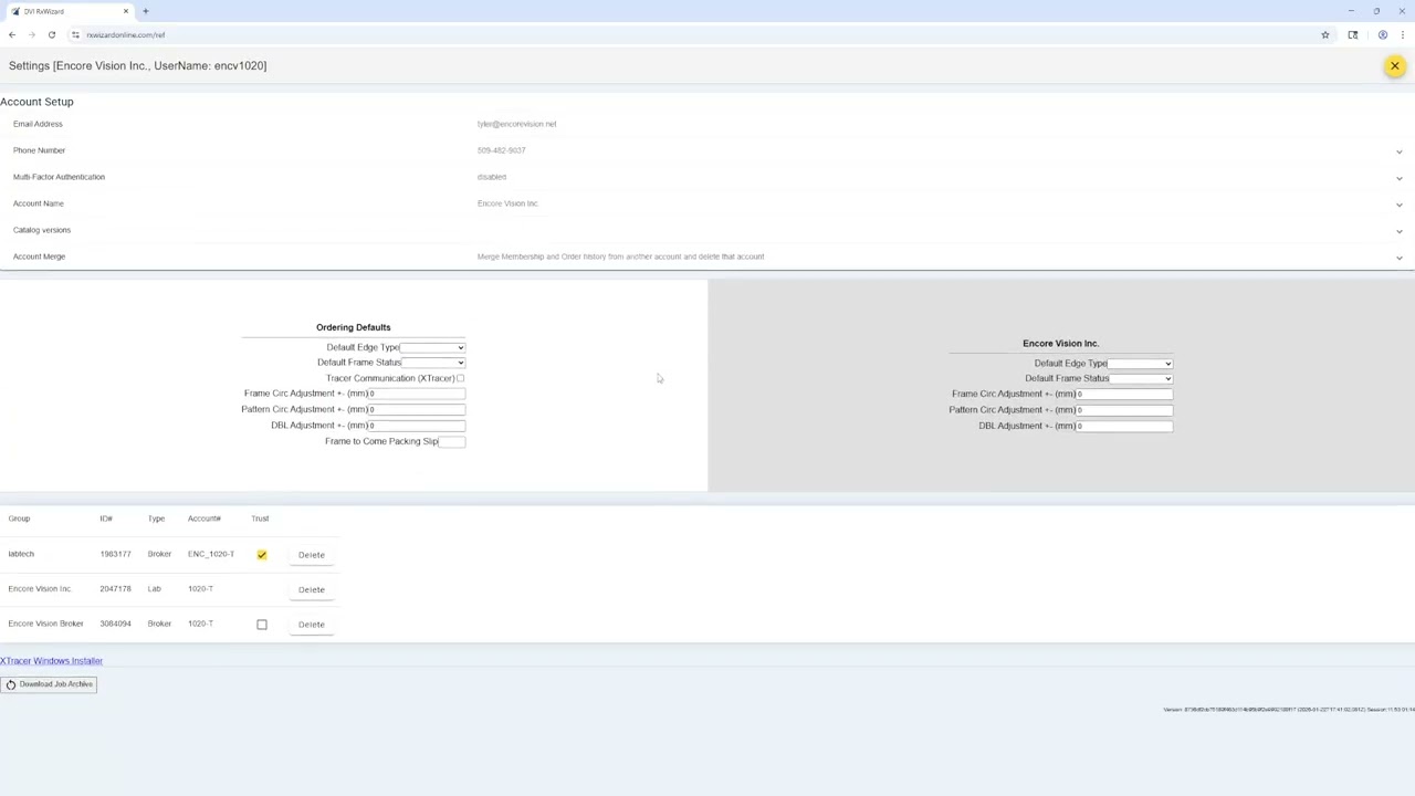 RxWizard Online Refresh Catalog