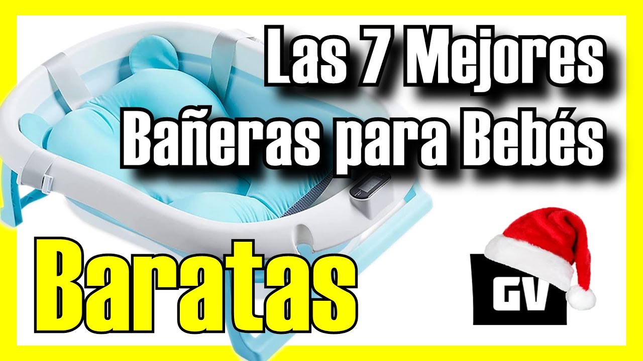 🛁 Las 7 MEJORES Ba&ntilde;eras para Beb&eacute;s BARATAS de Amazon [2024]✅[Calidad/Precio] Plegables / Econ&oacute;micas