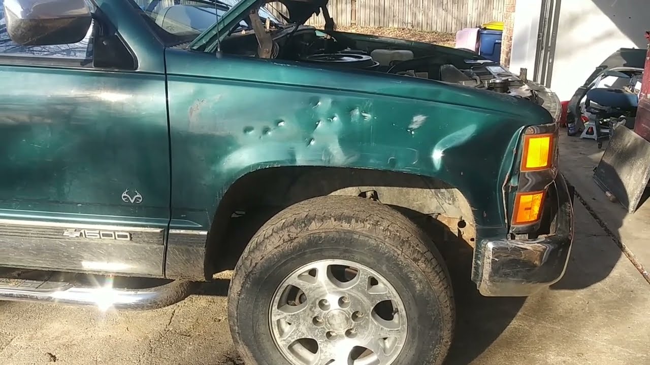 88-98 GMT 400 Passenger Fender Replacement