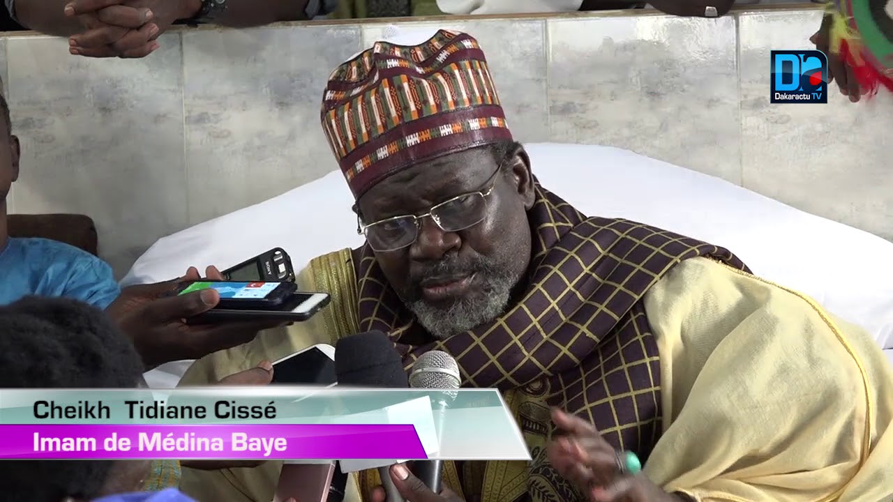 Visite de l'imam de Médina Baye auprès du Khalife général de Léona Niassène