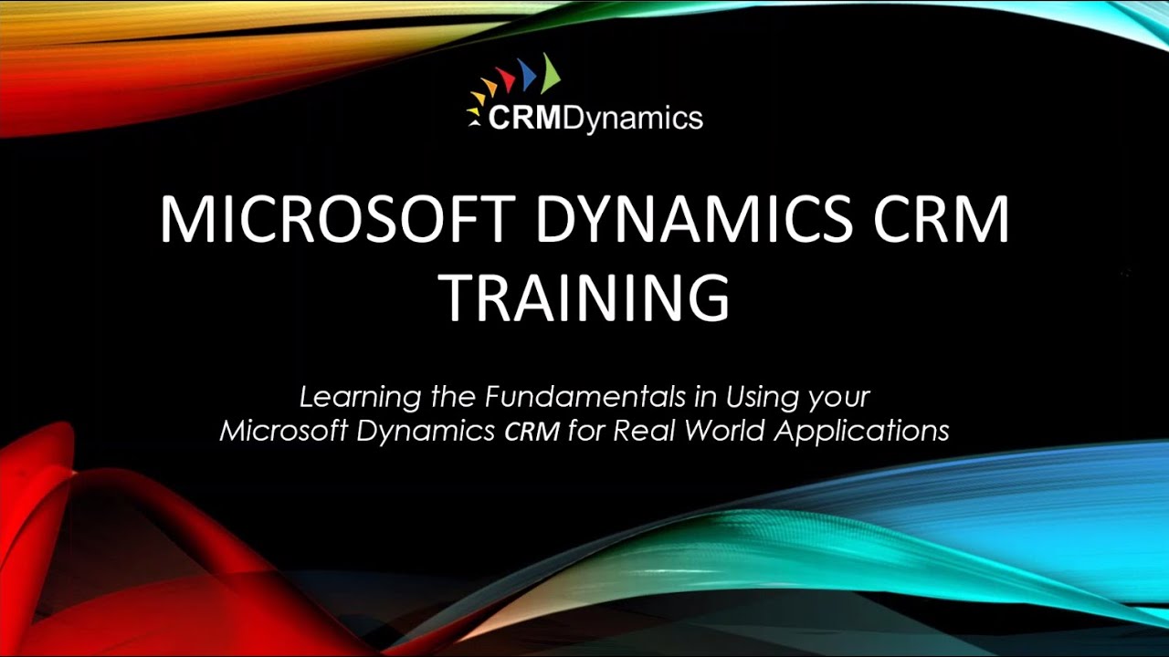 Microsoft Dynamics CRM 2015 Training: Workflow Basics (26:56)