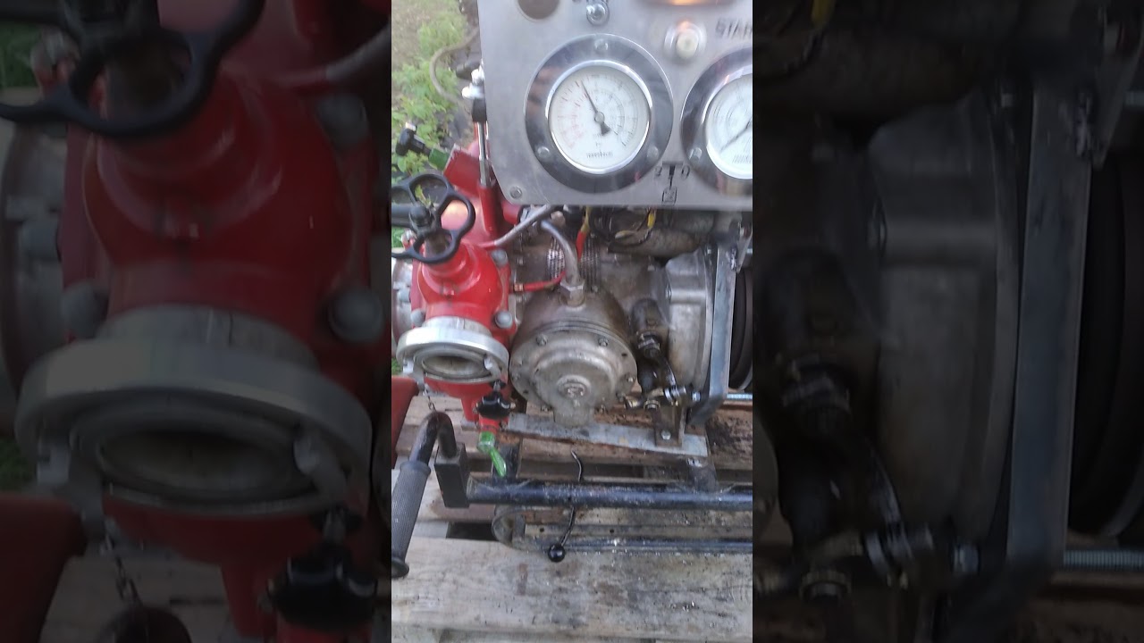 Rosenbauer Tűzoltó Szivattyú 1.6 TD motorral