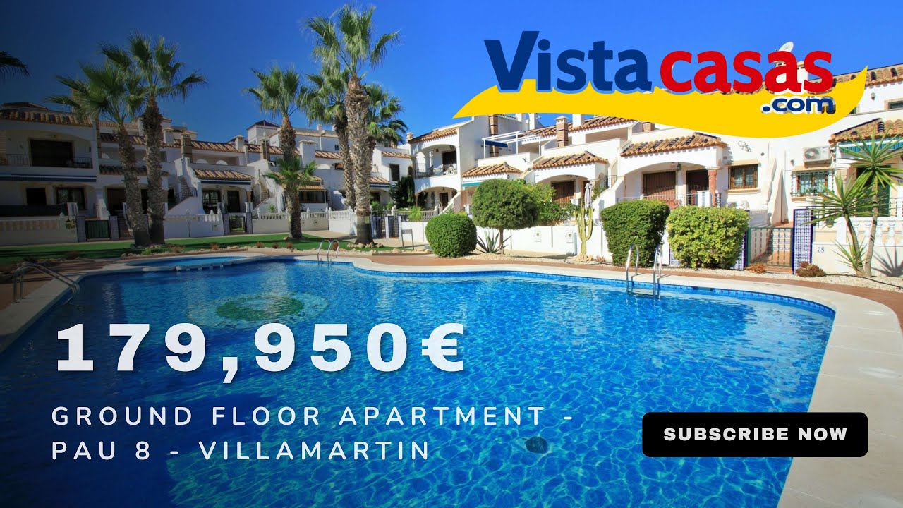 Take the Tour with Simon - Renovated Apartment in #Villamartin - 179,950€