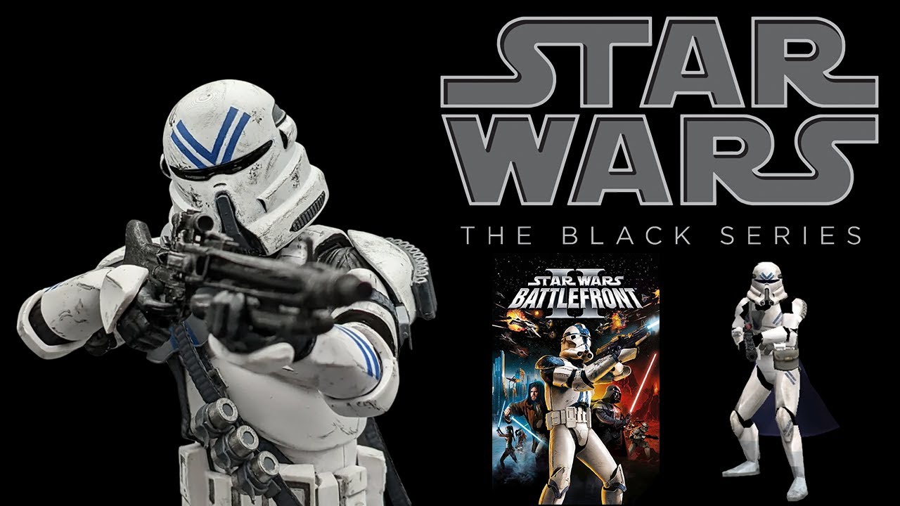 Star Wars Black Series Clone Sharpshooter Custom